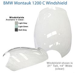 R 1200 C Montauk, výška 43,2cm, čirá