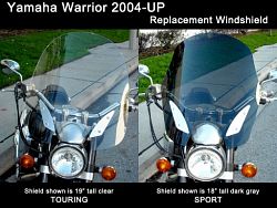 Warrior 2004 a mladší, výška 45.7cm, čirá